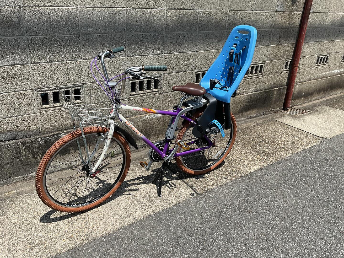 子供乗せカスタムをさせてもらいました😆