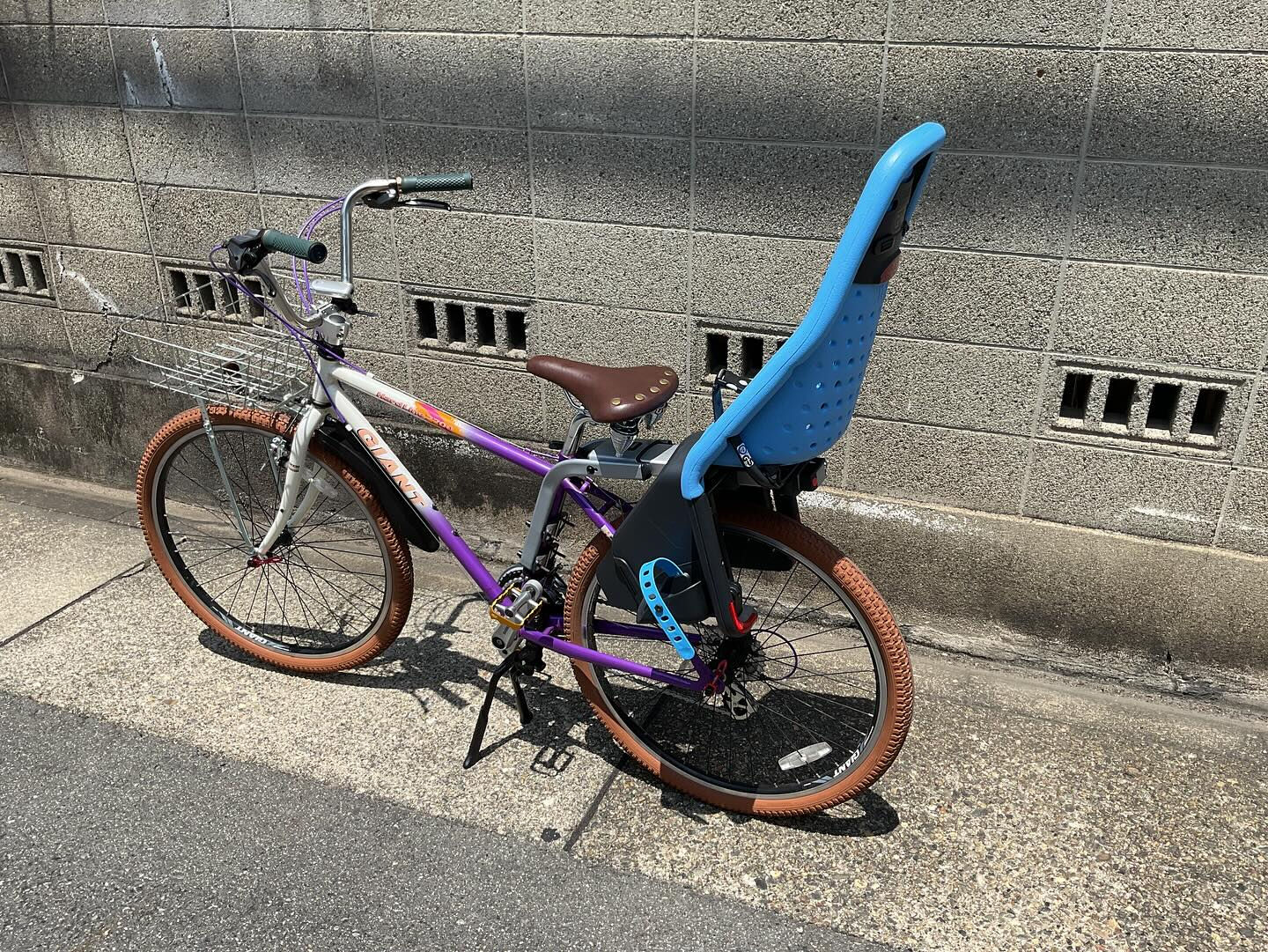 子供乗せカスタムをさせてもらいました😆